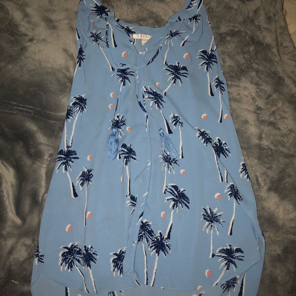 Cute baby blue top